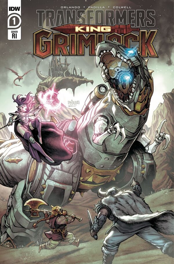 Transformers King Grimlock Comic Book Series  (1 of 1)